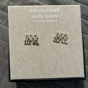 NWT BaubleBar Disney Halloween earrings